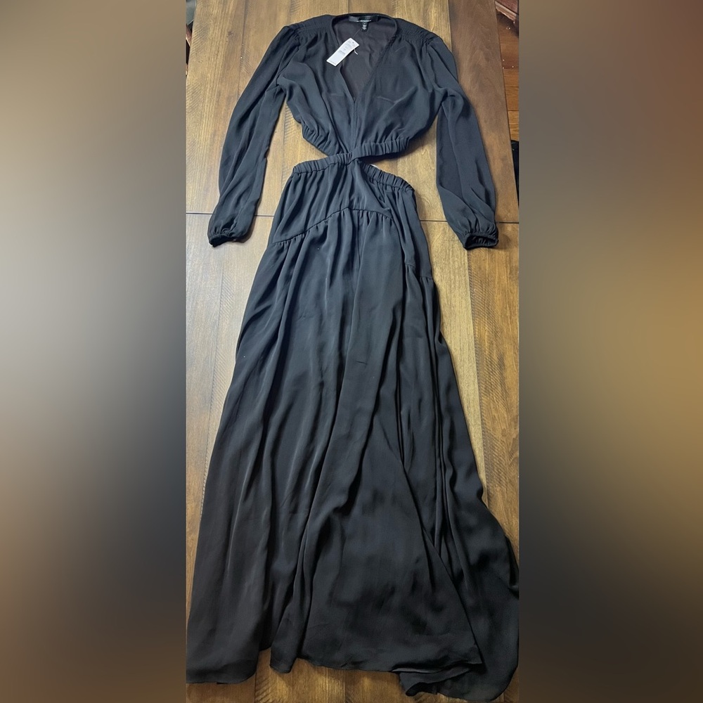 WHBM Drama Maxi Dress with Cutouts